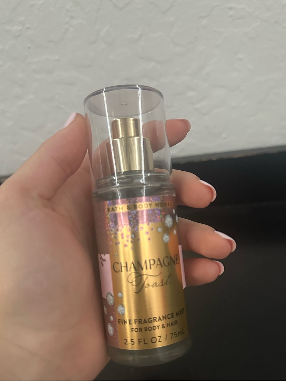 Bath and body Works, champagne toast perfume